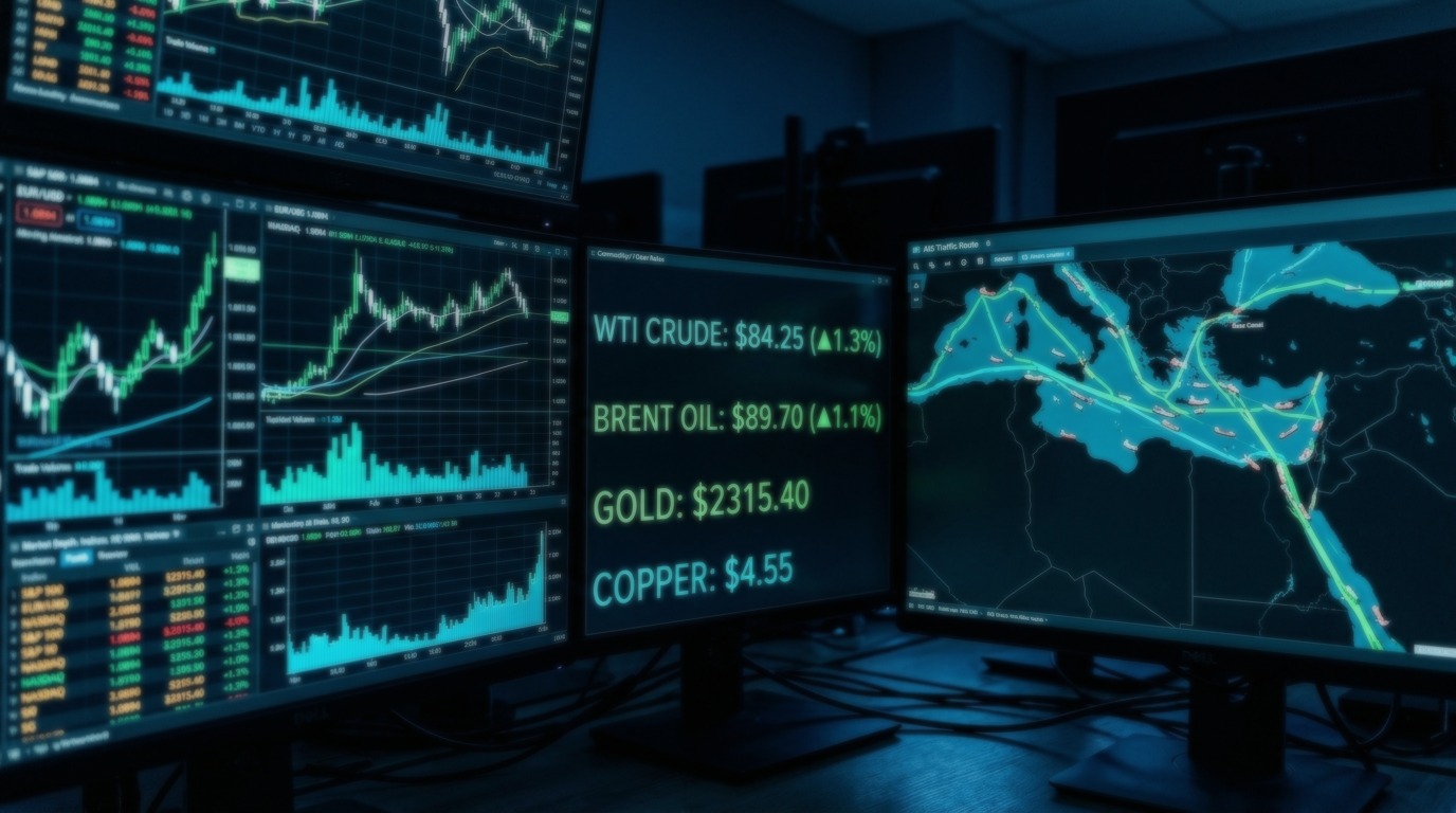 Commodity Trading Terminal Telematics